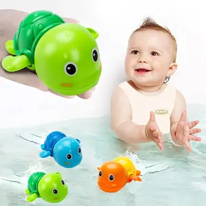 Cute Swimming Turtle Baby Bath Toys for Toddler 1-3, Water Pool Floating Wind Up Toys, 3 Packfidget toys