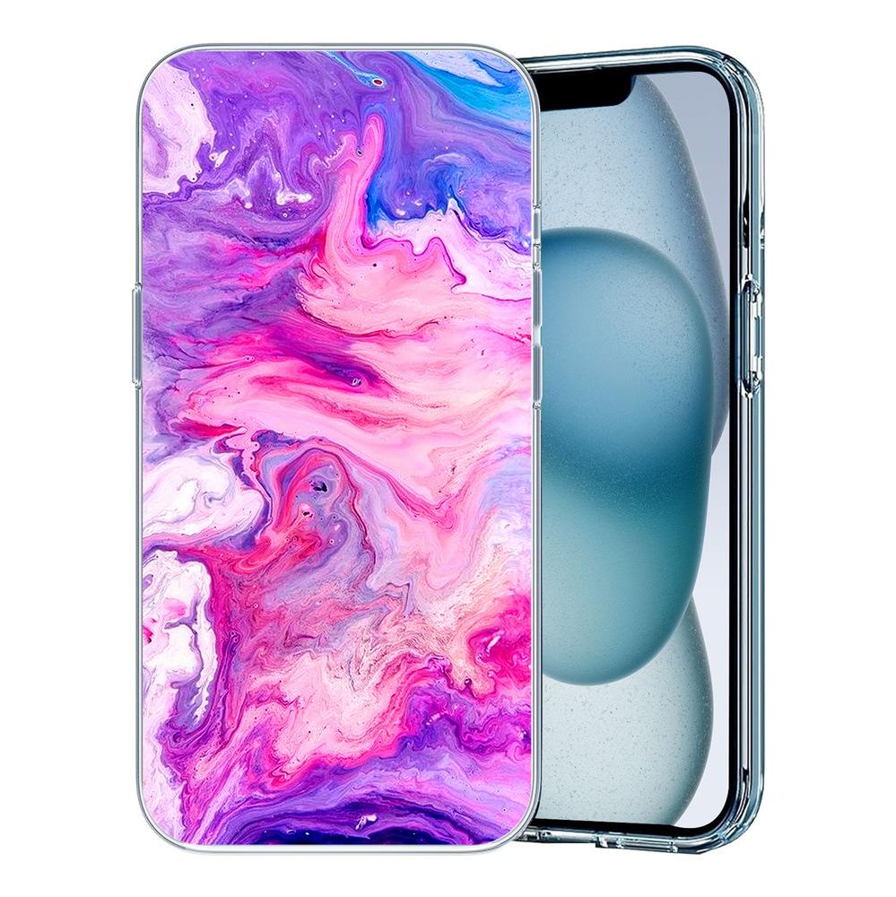 Vintage Record Paint Eye Graffiti Phone Case for iPhone 17 16 15 14 13 12 11 pm