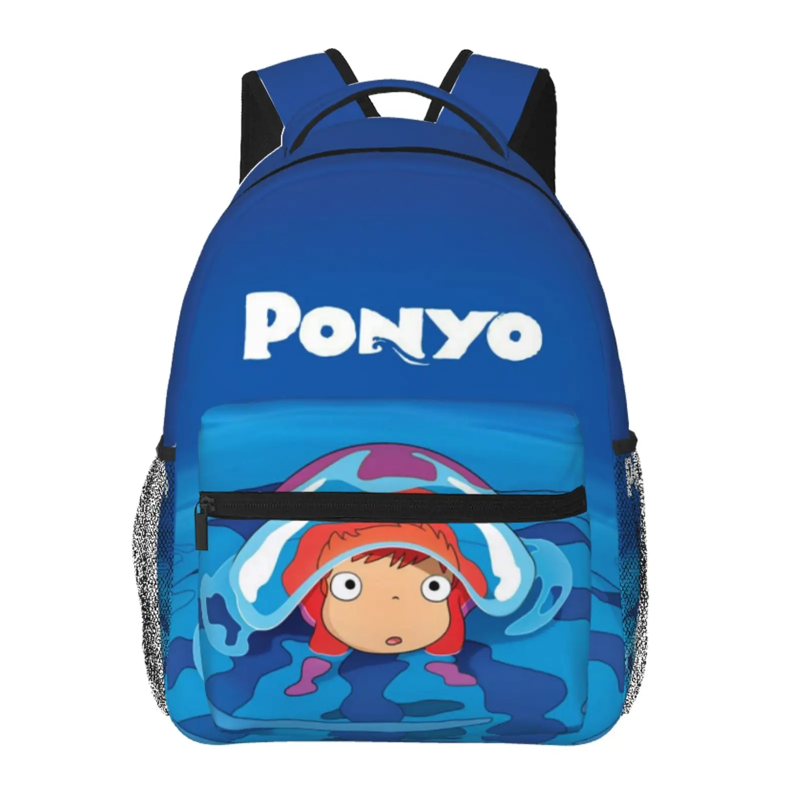 Anime Studio Ghibli2 Backpack, School bag Cute Girls Boys Teens Backpacks Kawaii Kids Lightweight backpack with adjustable straps Bookbag with office Travel, School, College, Work