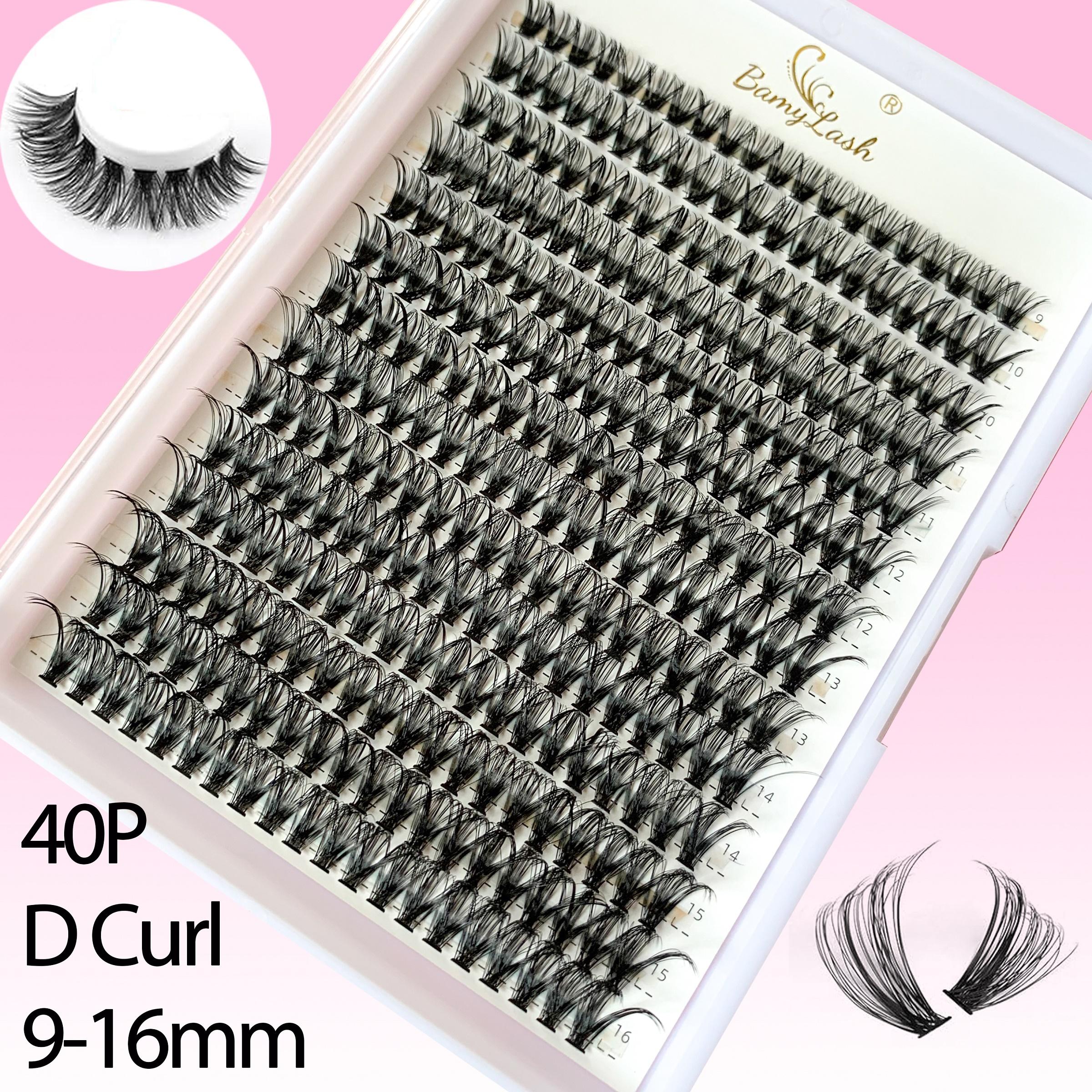 Daily Lash Extension Kit, DIY Eyelash Extensions, Easy Perfect Eye Makeup, Includes 3 Boxes High-Quality, Fluffy Eyelash Clusters 9-16mm Mix, Essential Beauty Gift for Women and Girls
