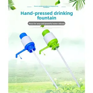 Portable Electric Water Bottle Dispenser Pump for 3-5 Gallon Jugs, One Touch Strong Flow Water Pump for Home & Camping