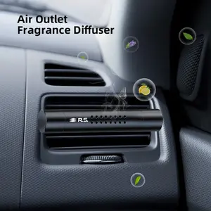 Car Air Freshener Vent Clip Automatic Interior Perfume Diffuser Stick For Renault Fluence Laguna Scenic Latitude Talisman Kadjar Captur Koleos Duster Arkana Kangoo Espace Kardian Triber Kaptur Rafale