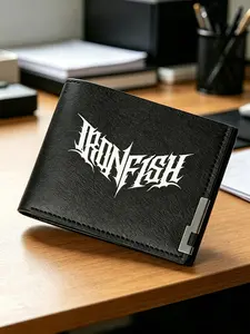 Simple PU Card Wallet, Business Style, Plain Design, Holds Multiple Cards and Cash, Foldable, Easy Open, Ideal for Daily Use
