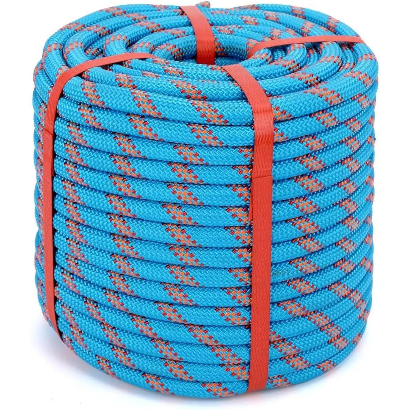 48-Strand Climbing Rope, 1/2 in x 150 ft Heavy-Duty Tree Rope for Tree Swing, Pulling, Sailing