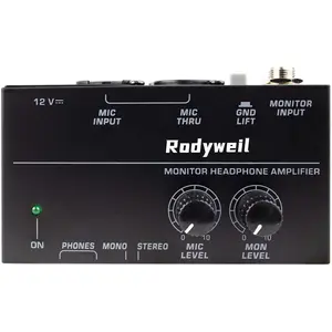 Personal  Headphone Amplifier in Ear  System IEM Amplifier for Band Live Performance, Studio Recording