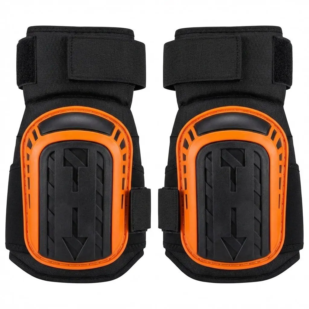 Professional Gardening Work Safety Knee Pads - Heavy-Duty Construction, Adjustable Straps,toolupgrade