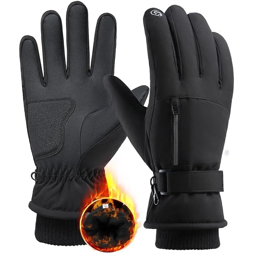 Winter Gloves for Men -30℉ Cold Gloves Warm Waterproof Gloves Skiing Snow Glove Thermal Gloves