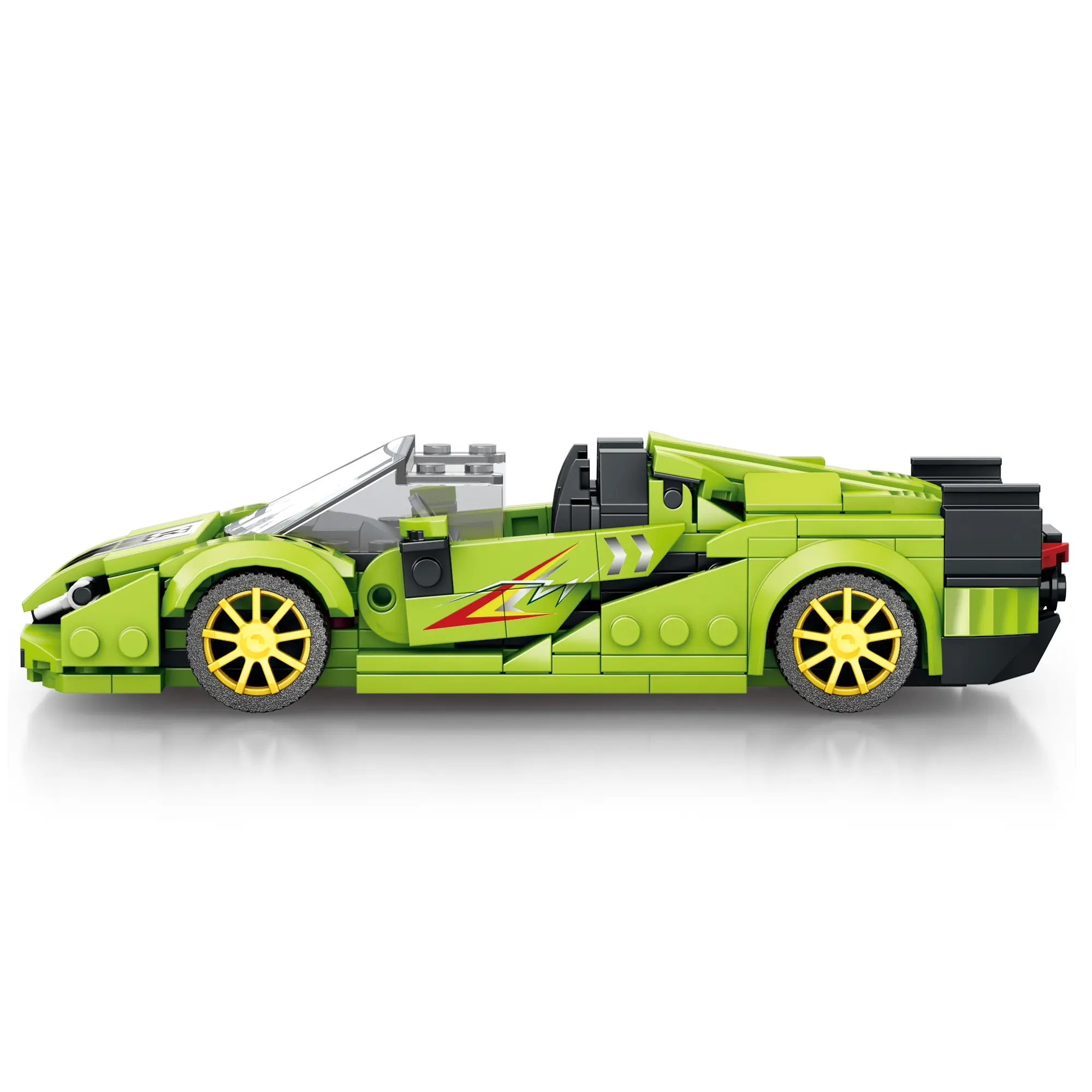 363pcs Building Block Racing Car Toy Model, 1:24 Racing Car Fkp 37, Stem Children Building Blocks, Suitable for Ages 14+