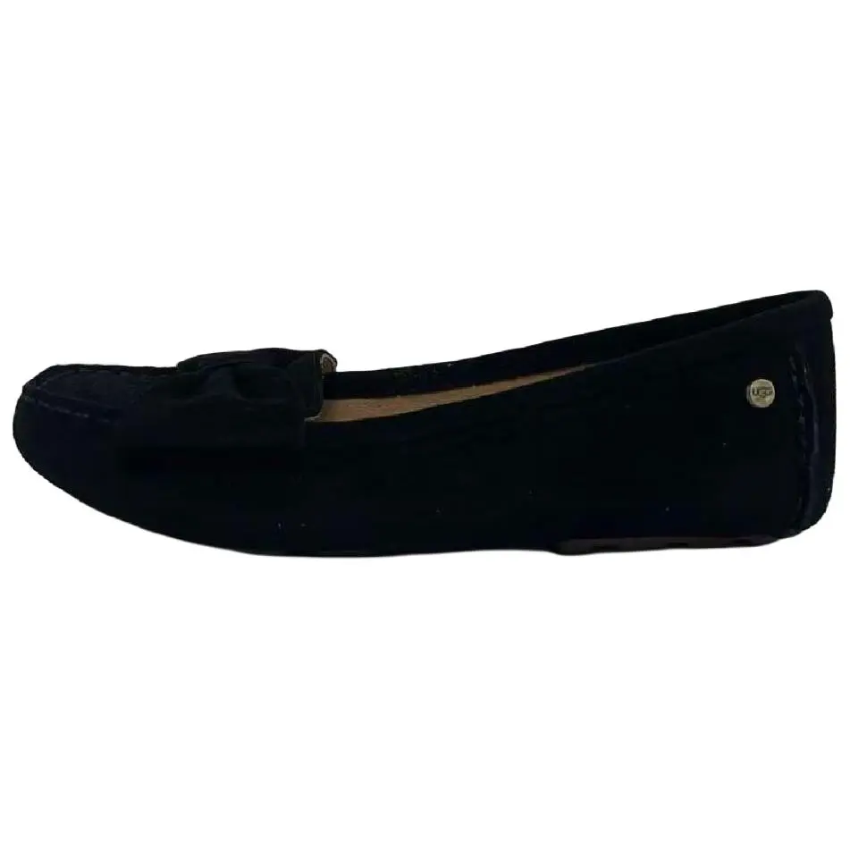 UGG Seabrook Sheepskin Versatile Casual Loafers 1019963-BLK