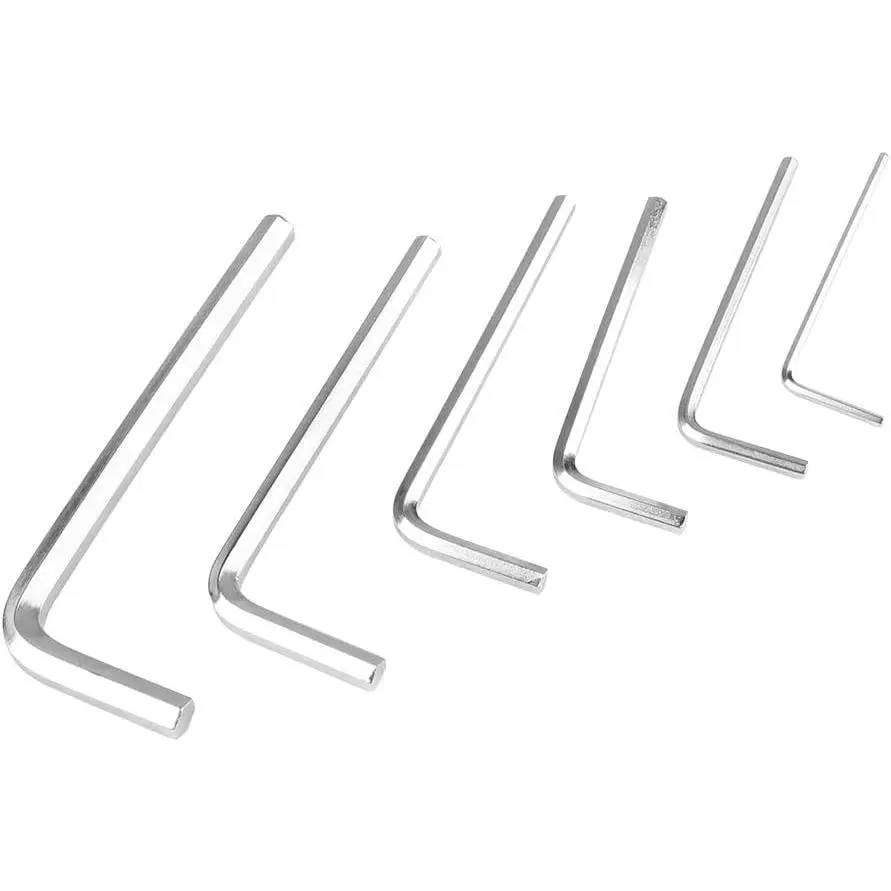 Allen Key Hex Spanner Metric Set(6 Pieces) - 1970