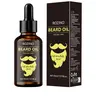 Men's Professional Hair Care Beard Care Oil 30ml Daily Nourishes and softens coarse, stiff beards Prevents frizz and split ends Promotes beard growth Contains natural plant extracts Portable Lightweight 1.014 fl oz Hydrating Hair Moisturizer