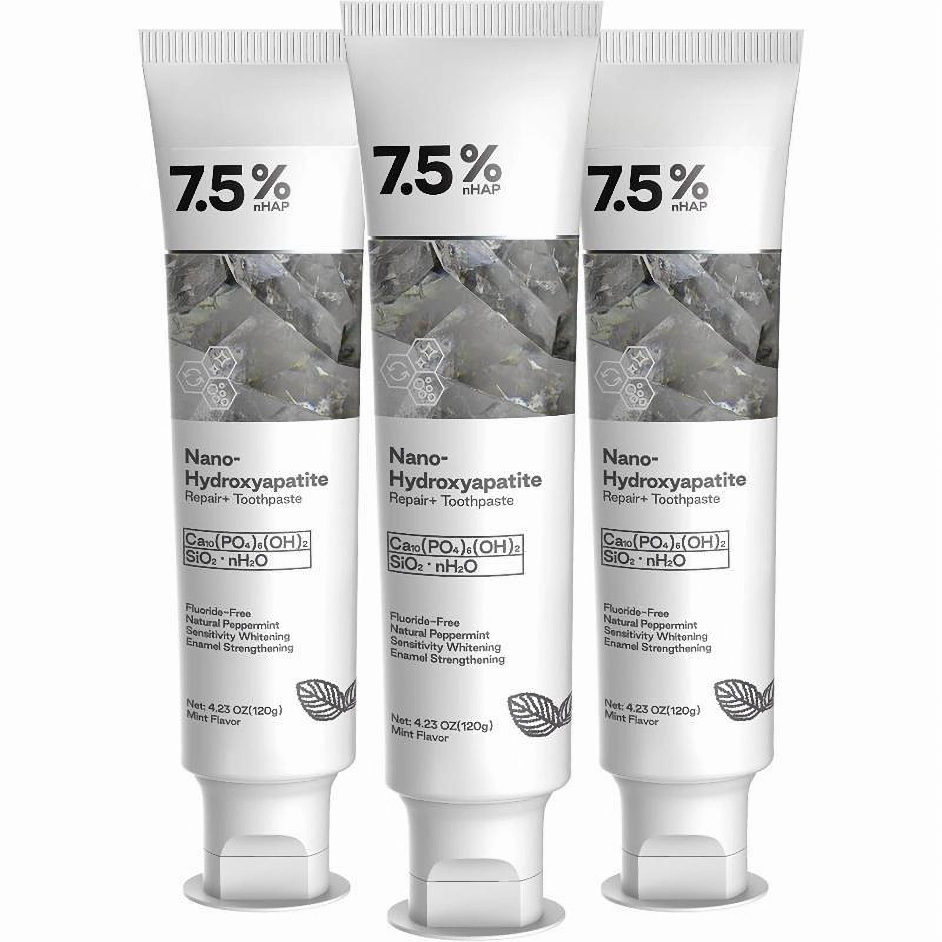 Hydroxyapatite Toothpaste for Advanced Enamel Protection Gentle Effective Fluoride-Free Formula for Sensitive Teeth Hydroxyapatite Toothpaste for Advanced Enamel Protection Gentle Effective Fluoride-Free Formula for Sensitive Teeth