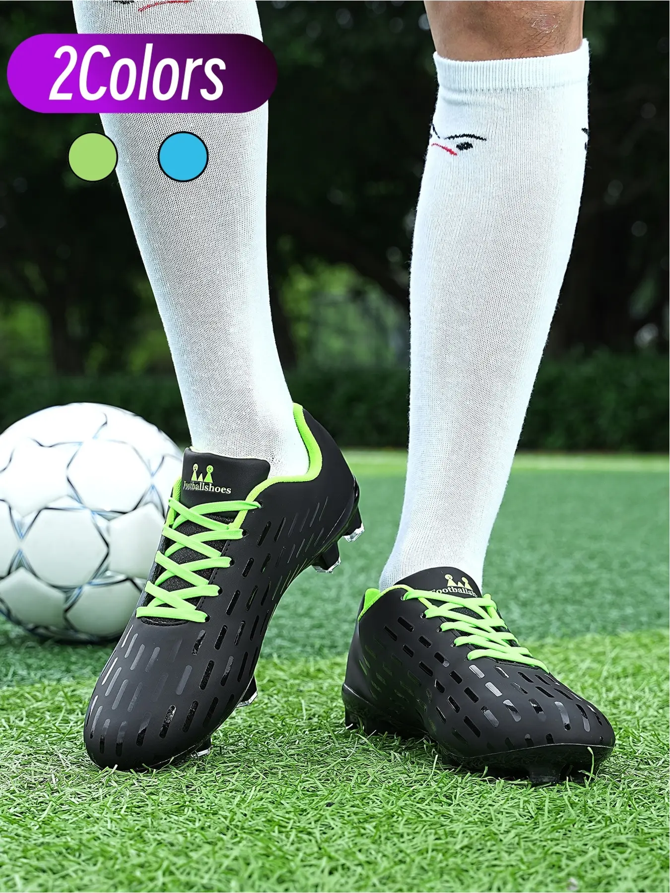 Couple Professional Soccer Cleats, High Rebound, Anti-Slip, Durable, Barefoot, Multifunctional