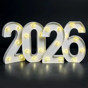 , Led Light Up 2026 Sign - 8 Inch | 2026 Marquee Numbers for Graduation Decorations 2026 Light Up Numbers for Graduation Party Supplies 2026 Light Up Numbers for Graduation