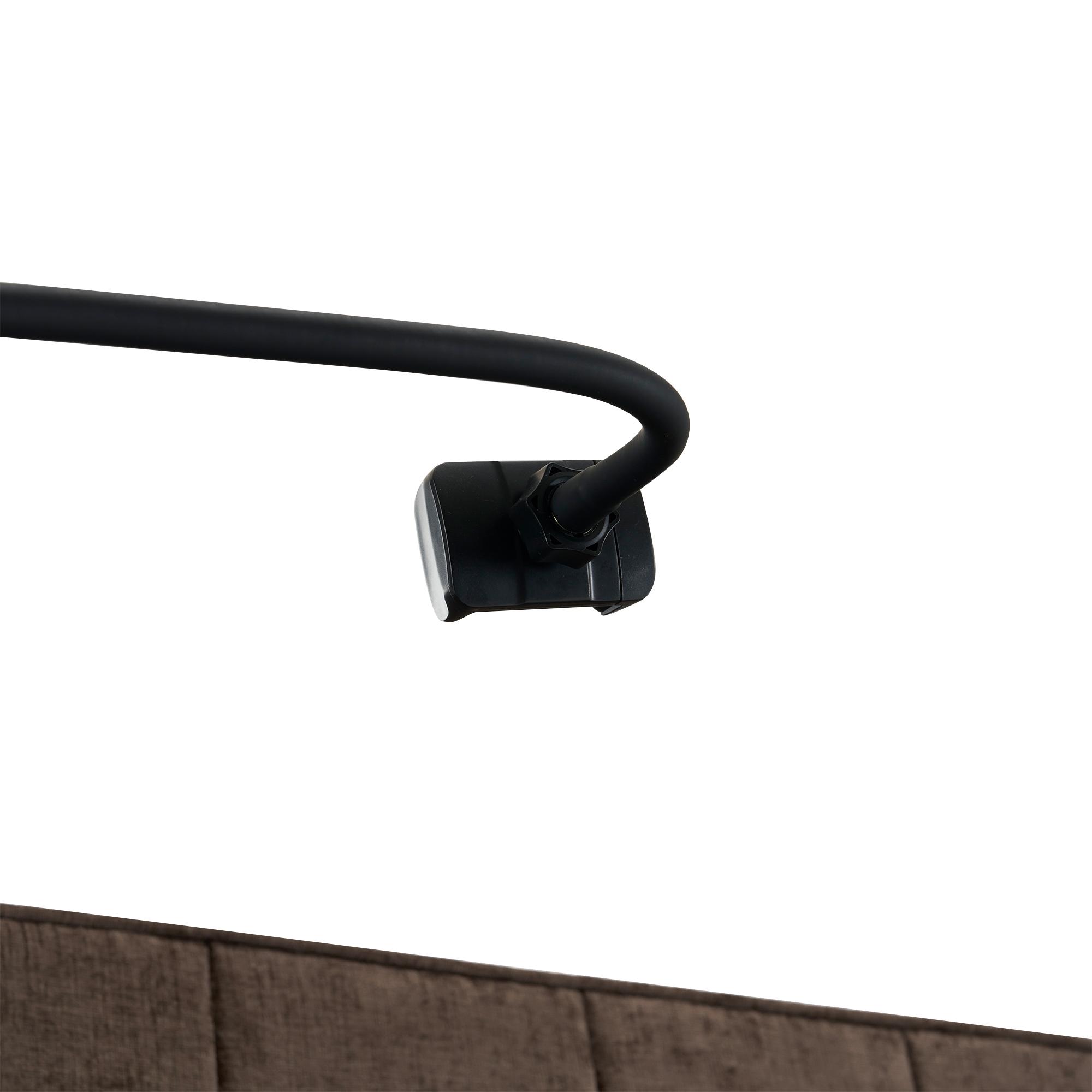 56.9" Loveseat Sofa Pull-out Sofa Bed Sleeper Sofa with A Reversible Backrest Cushion, Side Pockets, Two USB Ports and A Phone Holder for Living Room, Brown