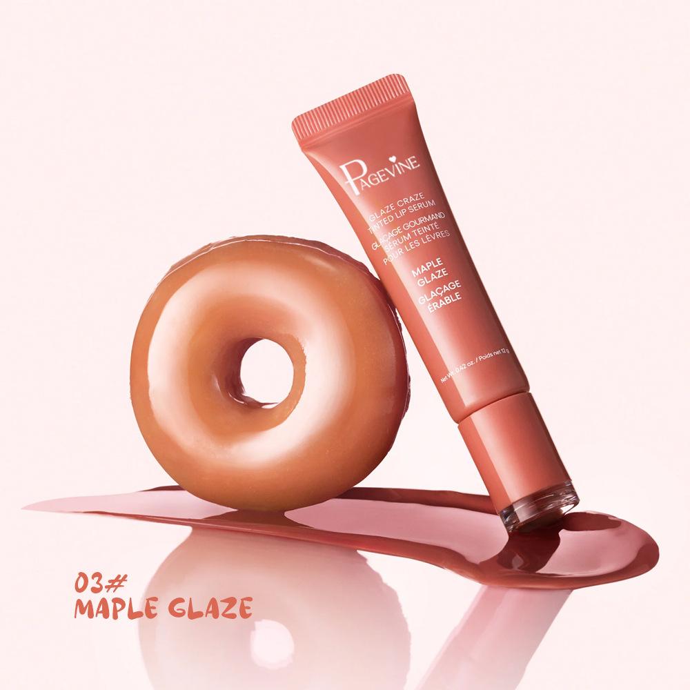 Page Vine Lip Gloss Set, Liquid Lipstick & Balm Trio, Moisturizing Long-Lasting Formula, Berry Color, Perfect for Women