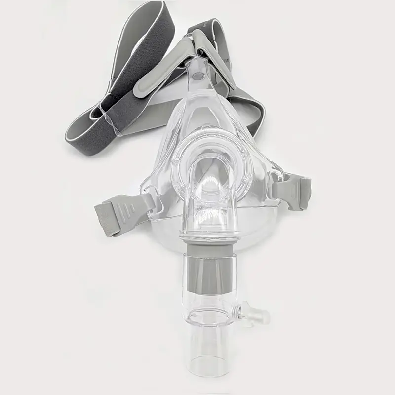 Full Face Mask, Silicone Soft Perfect Sealing Nose with Headgear