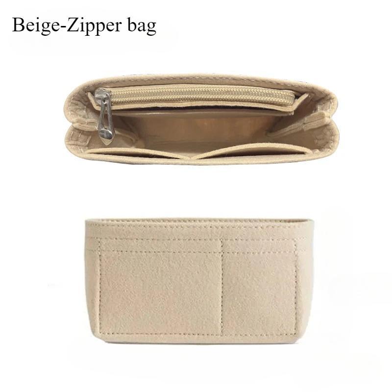 Multi-grid Handbag Organizer, 1 Count Multi-functional Handbag Insert Organizer, Vanity Bag Organizer, Handbag Storage Organizer, Household Textiles for Home Use, Travel Essentials Bag, Travel Bag Organizer