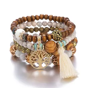 Boho Multilayer Beaded Bracelet for Women, Colorful Seed Bead Stretch Wristband, Stackable Bohemian Fashion Jewelry, Lightweight Everyday Accessory for Beach, Vacation, Festival, Summer Outfits, Birthday Holiday Gift for Her