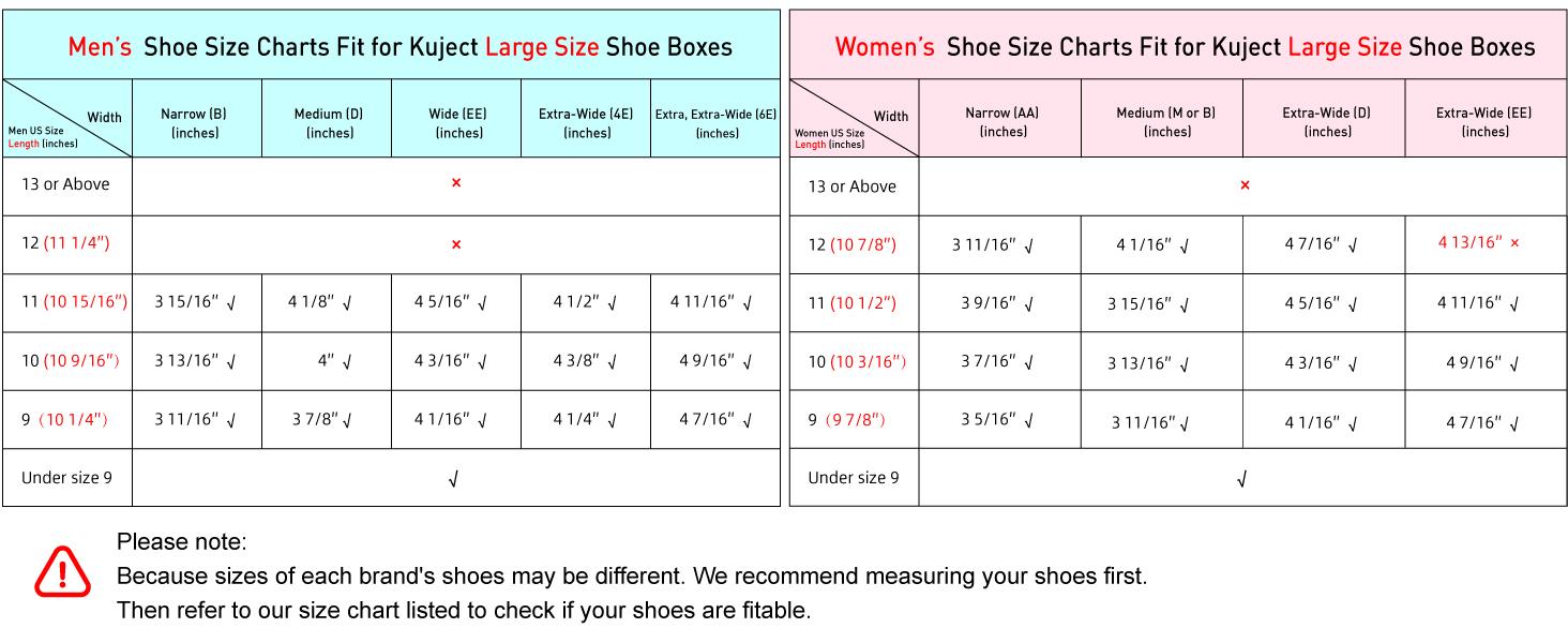 X-Large Plastic Stackable Storage Boxes Organizer 12 Pack - Clear for Shoe Rack & Holder Substitute, Black & Pink