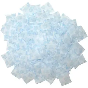 Silica Gel Desiccant Packs 1 Gram 100 Packets  Absorbers Dehumidifier Oil Resistant  Pharmaceutical Contact Safe for Storage