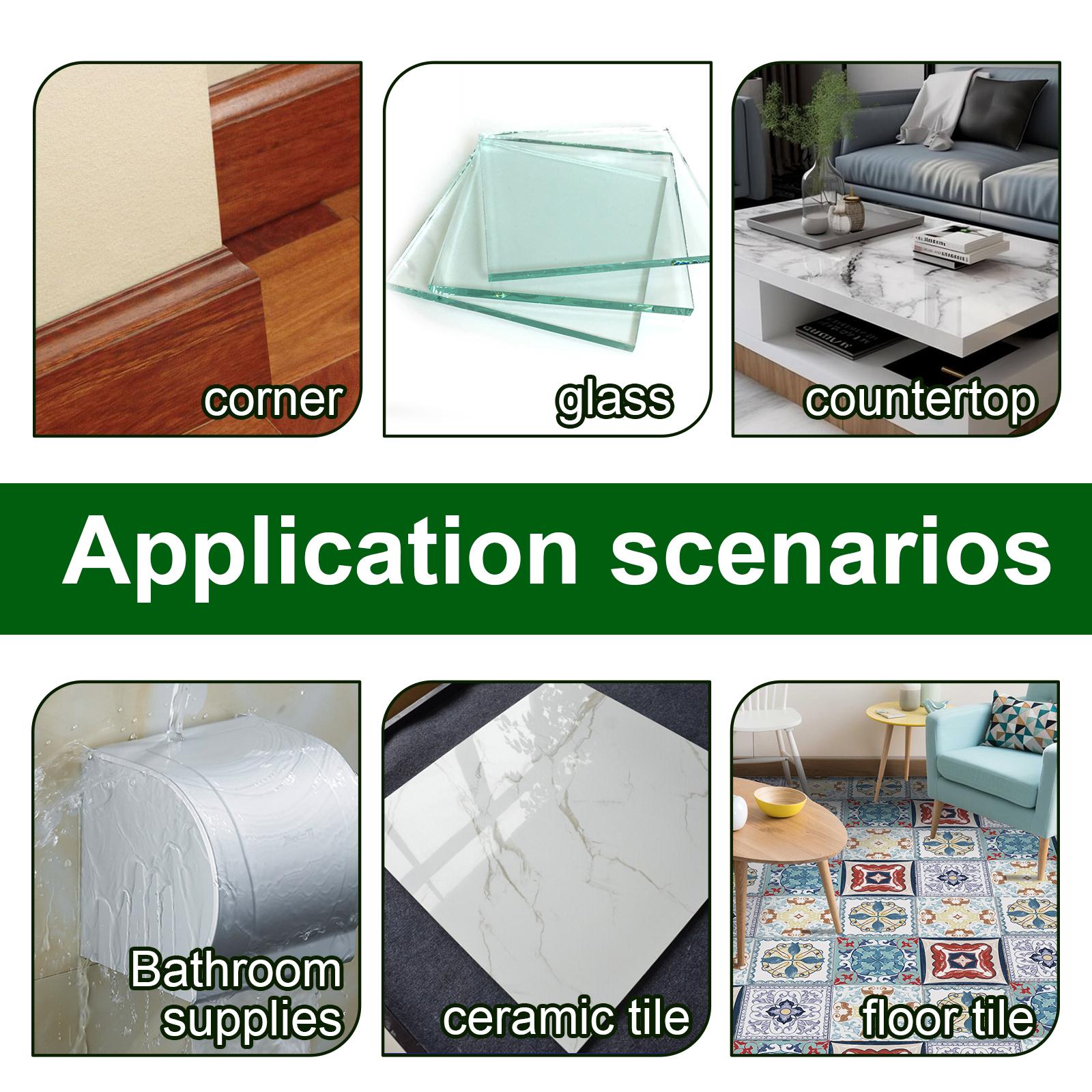 Jue-Fish Nail Free Adhesive, Strong Adhesion Fast Drying Metal Plastic Adhesive Glass Adhesive Fast Drying Multi-Functional Adhesive