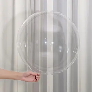 30 count 20 Inch Bobo Balloons, Clear Balloons for Stuffing Bubble Baloons Helium Style Large Transparent Balloon for Birthdays Anniversary Weddings  Showers Christmas Party Decorations