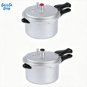 2PCS 1:12 Scale Dollhouse Miniature Pressure Cooker Set - High-Quality Realistic Simulation Kitchen Appliance Charm, Pretend Cooking Utensil, Tiny Accessory for Dollhouse Decor & Creative Gift (Bag Accessory)