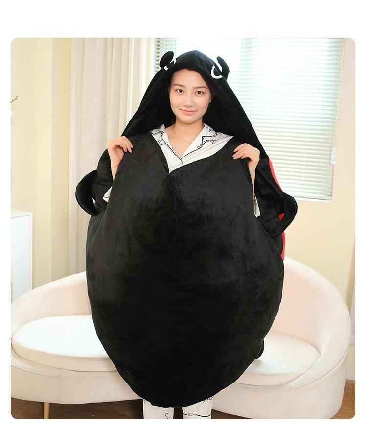 Ladybug Pillow Wearable Plush Big Bug Giant Wearable Ladybug Pillow Funny Animal Costume Dress Up for Kids Bug Pillow Gift Toy