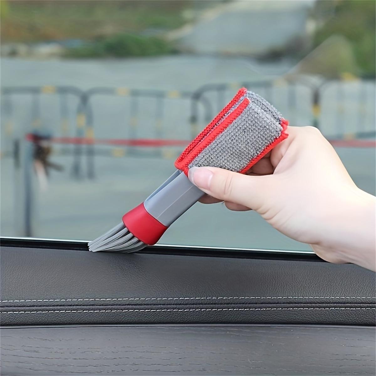 Car Air Vent Cleaning Brush, Double-Headed Multifunctional Car Interior Cleaning Brush, Auto Detailing Cleaner, Car Cleaning Tool, Car Detailing Supplies, Car Detailing Products, Car Detailing Brushes #GLOBAL PICKS