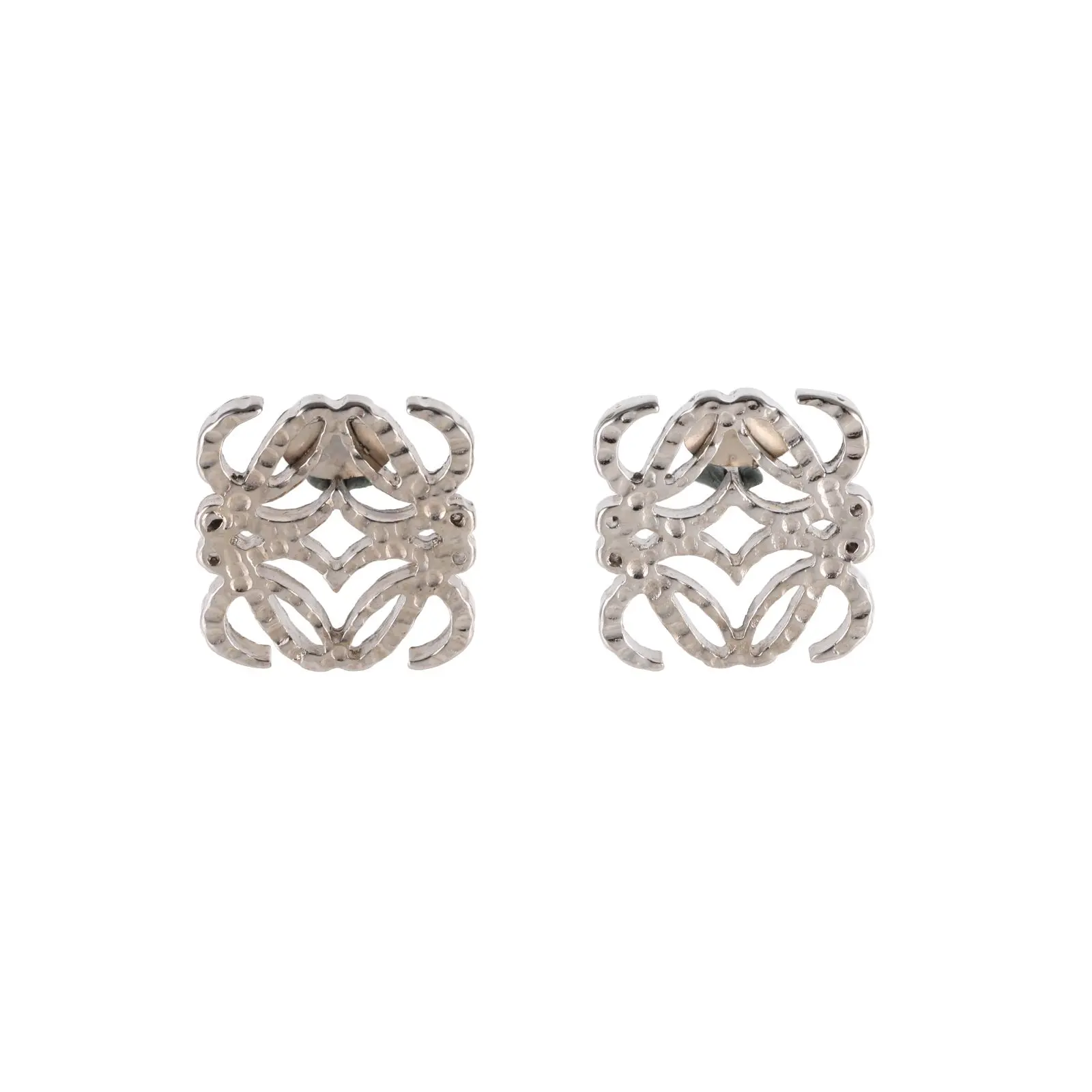 Pre-owned 【TIANA】LOEWE Vintage LOEWE LOGO Earring AlloyP225581982