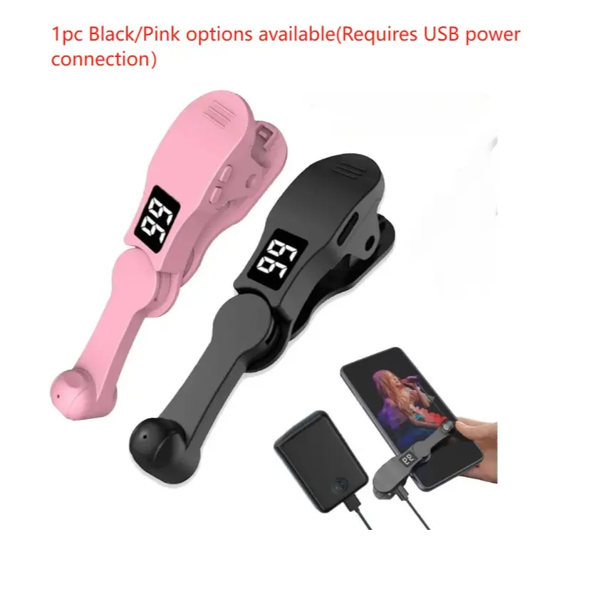 Smart USB auto-clicker, physical buttons, adjustable speed for continuous clicks, game/live streaming like/task wizard, battery-free, Cellphone Accessories
