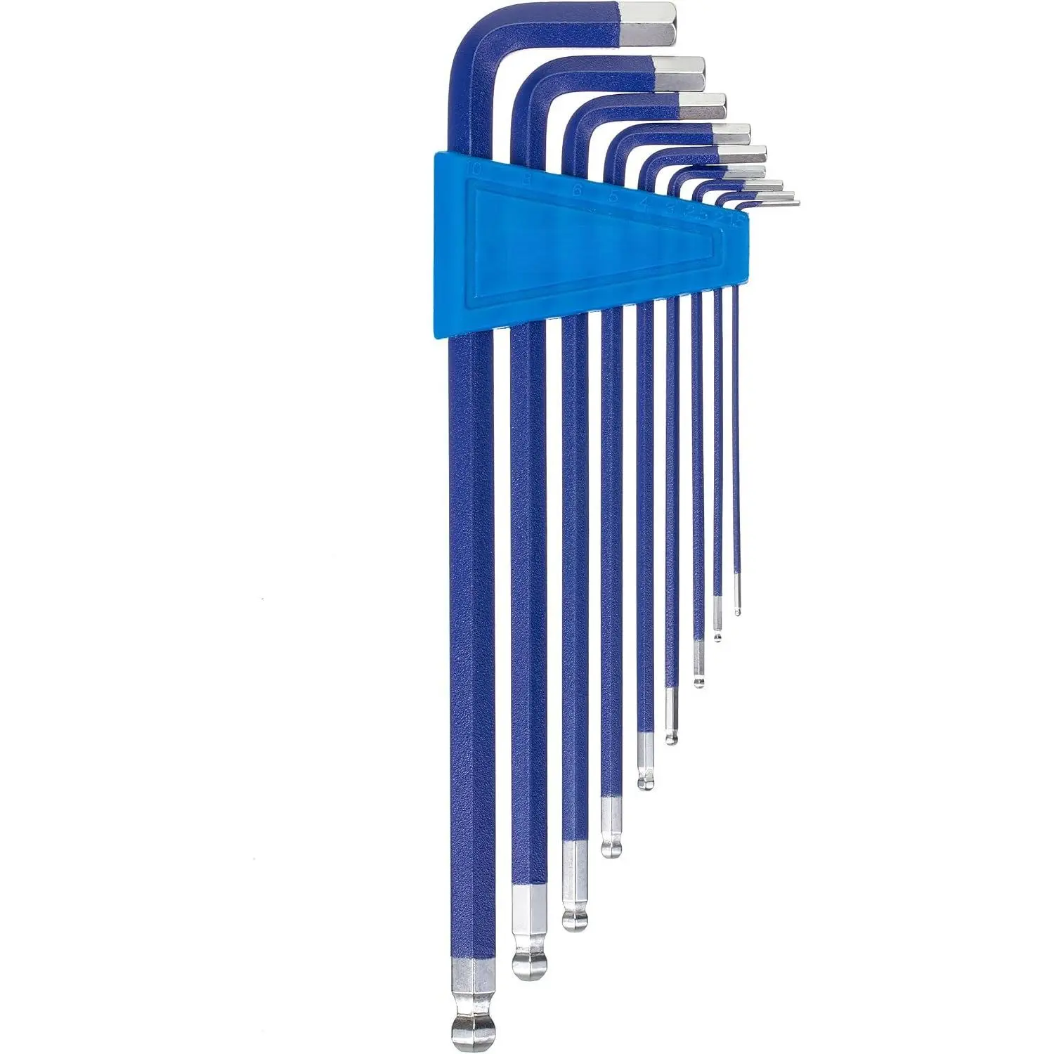- Long Allen Wrenches Set, 9 Pack, 3.5" to 9" Length, Blue, Metric Hex Key Set (1.5mm to 10mm), Long Allen Wrench Set with Exrta Long Arm and Ball End for Precision, Mechanics, DIY,  Repairs