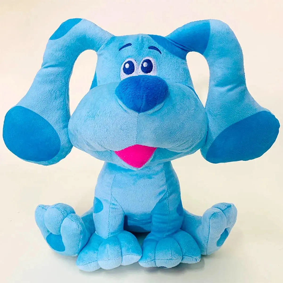 Large Blue's Clues & You! Beanbag Plush Doll Blue Pink Dog Soft Stuffed Toys Cute Christmas Plush Toys Pillow For Kids Gift