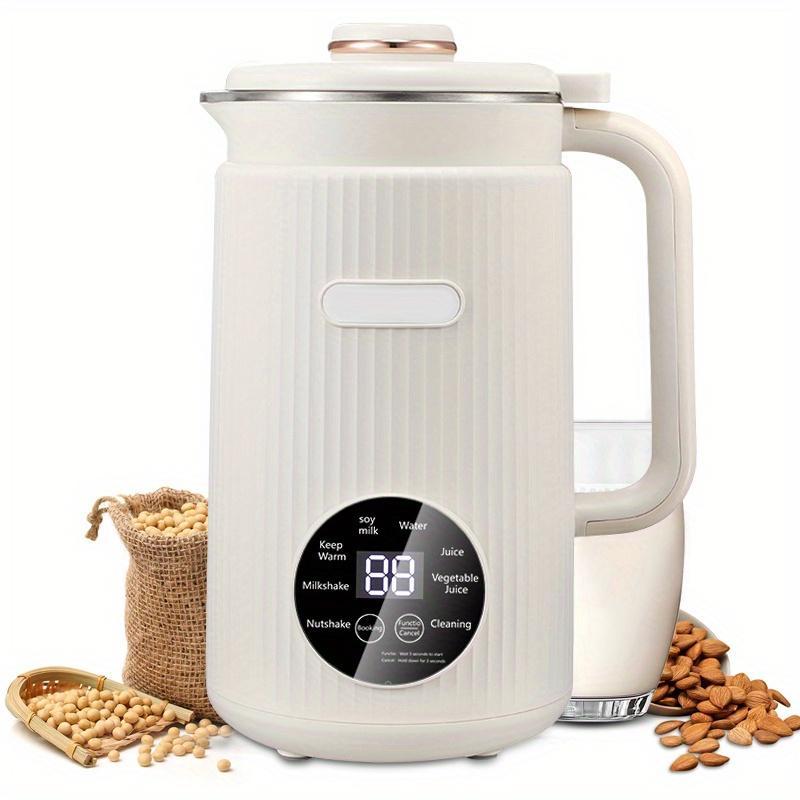 Nut Milk Maker, Multi-functional Soy Milk Maker, Blender Machine, Can Make Coconut Milk, Oat Milk, Soy Milk, Plant-based Milk, And Juice, Small Kitchen Appliance With 12-hour Timer Function