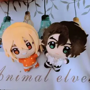 Dr.Stone Nanami Ryusui Plush Doll Soft Cartoon Sai Nanami‌ Plusie Toy Pendant Dolls Collection Birthday Holiday Gifts