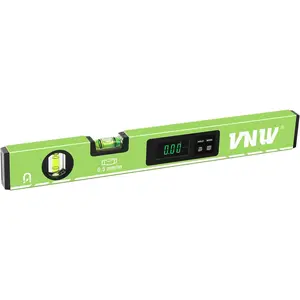 16inch Digital Level with LCD Display - Bubble Light Up Function - Multi Purpose: Torpedo Level, Angle Finder 0-90? & 0-180? Range -Leveler Tool for Woodwork, &  Leveling (Green)