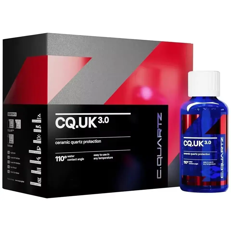 2026 for CAR CQUARTZ UK 3.0-Ceramic Coating for Cars Quartz Based Nanotechnology Bonds To Paint Glass Metal and Plastic
