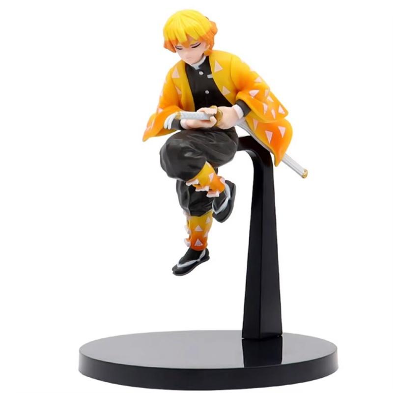 Anime Demon Slayer Kamado Tanjirou Zenitsu Figure Toys Kimetsu no Yaiba Nezuko Kamado Uzui Tengen PVC Figurine Model Dolls Gifts