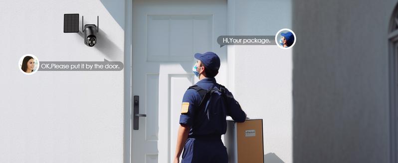 Solar-Powered 4G LTE Security Camera Outdoor Wireless 2K Color Night Vision 360° Panoramic View PIR Motion Detection 2-Way Talk Built-in SIM Card Solar-Powered 4G LTE Security Camera Outdoor Wireless 2K Color Night Vision 360° Panoramic View PIR Motion Detection 2-Way Talk Built-in SIM Card