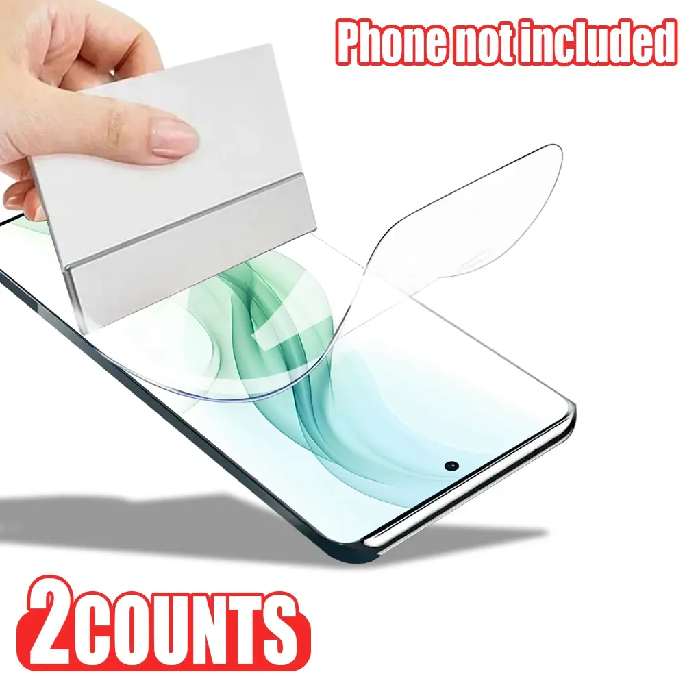 2Pcs HD Hydrogel Screen Protector for Moto G Stylus 2024/G Power 2024/G Play 2024, Anti-Scratch & Oleophobic Anti-Fingerprint Coating, Ultra-Thin Silky Smooth Touch, Crystal Clear Transmittance, Accurate Cutouts & Perfect Full Fit