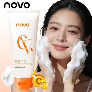 Deep Cleansing Facial Cleanser With Vitamin C & Glycerin, Gently Cleanses Without Irritation, Fine And Dense Foam, Refreshing & Non-Tightening, Moisturizing Face Wash For A Radiant Glow, Cleanses & Removes Makeup, Daily Use For Men & Women