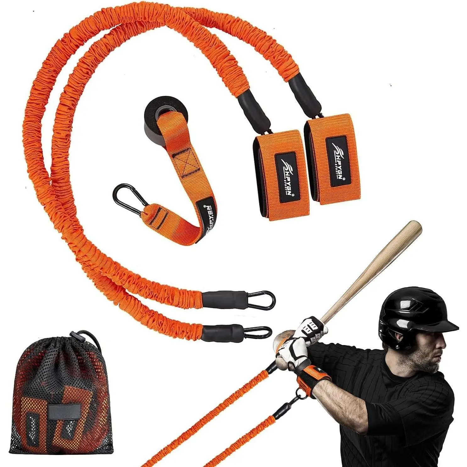Baseball Bands, 50lbs 100lbs Arm Bands for Baseball Softball Pitchers, Youth & Adult Athletes Improve Pitching Batting, Arm Strength, Flexibility, Rotational Speed, Baseball  Accessories