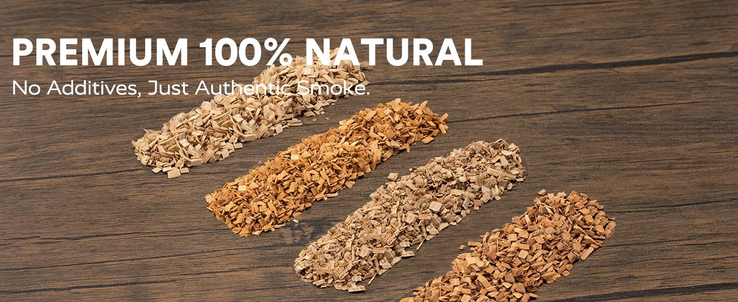 THE WELL KEPT Whiskey Smoker Kit - 4 Wood Chips, Cocktail Smoker Infuser Kit, Old Fashioned Drink Smoker Kit, Birthday Bourbon Whiskey Gifts Valentine's Day Gifts for Men, Husband, Dad