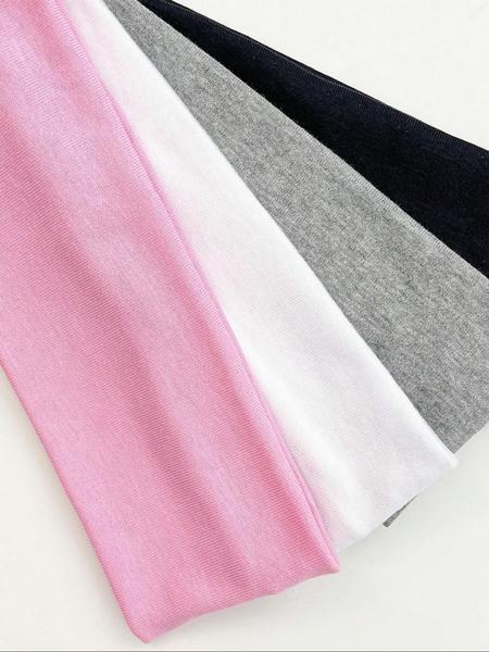 Solid Color Hair Band, High Stretch Sweat-absorbing Hair Band, Hair Accessories for Women & Men, Sweat Wicking Headband, Workout Headband