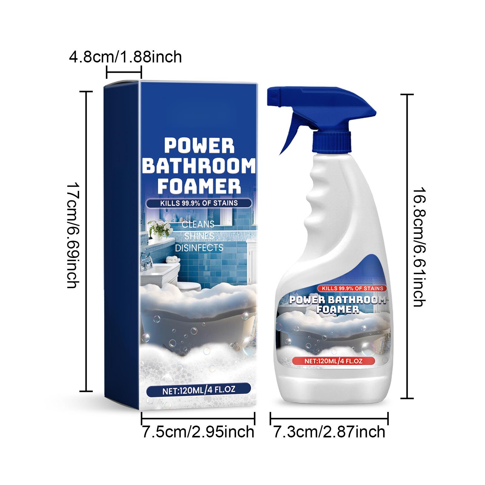 Bathroom Foam Cleaning Spray Bathroom Bathtub Multifunctional Remove Stains Dirt Foam Cleaning