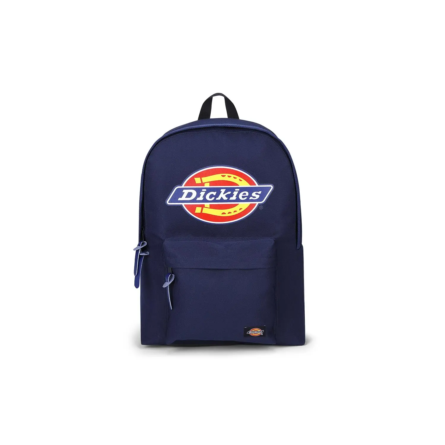Dickies Large Logo Printed Polyester Backpack for Men and Women – Casual Midnight Blue
