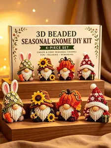 Creative DIY Bead Kit, Mini World 3D Jewelry Making Set, Animal Theme Craft Supplies, Beads Accessories, Diy Bead Art, Perfect Gift for All Ages