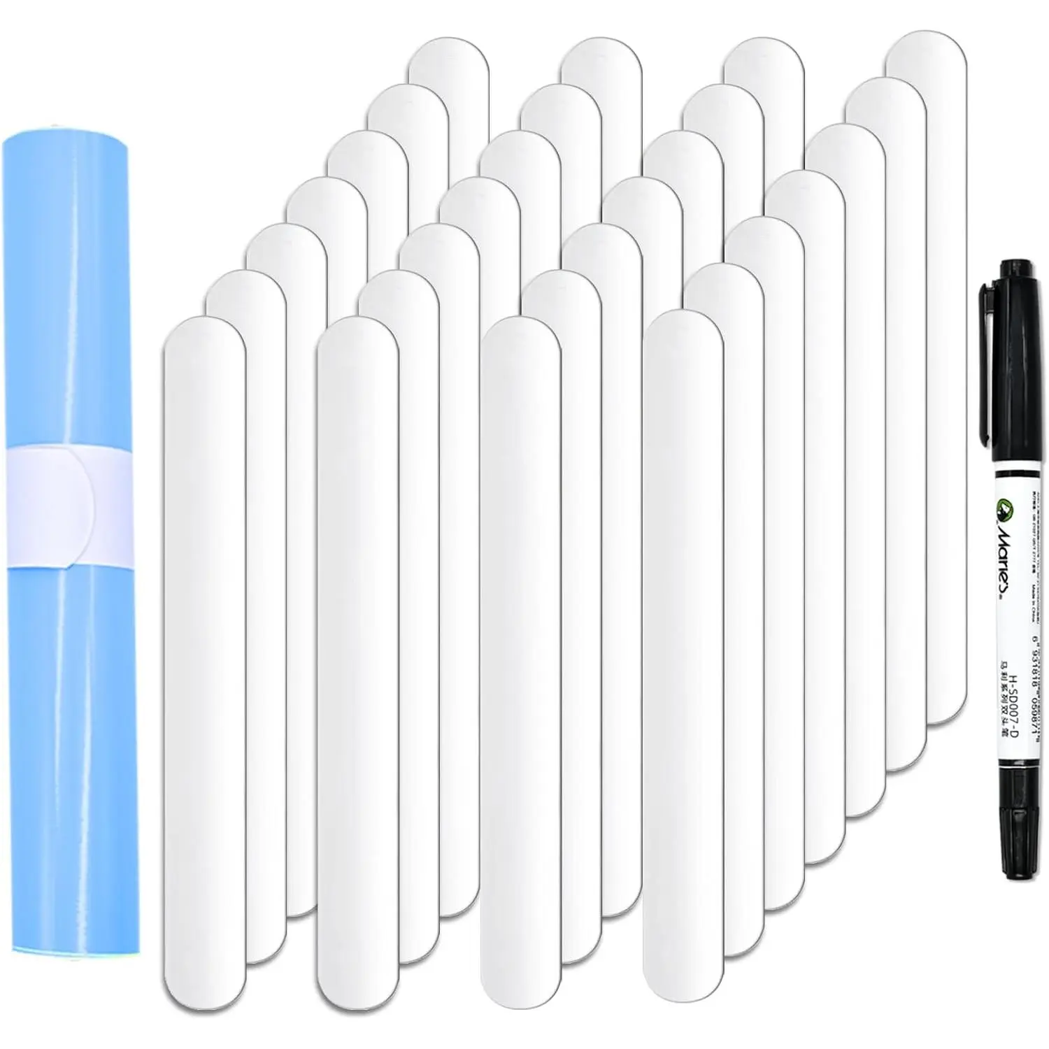 50 count Vinyl Roll Holders Vinyl Rolls Storage for Craft Room DIY Adhesive Vinyl Htv Iron- Wallpaper (50)