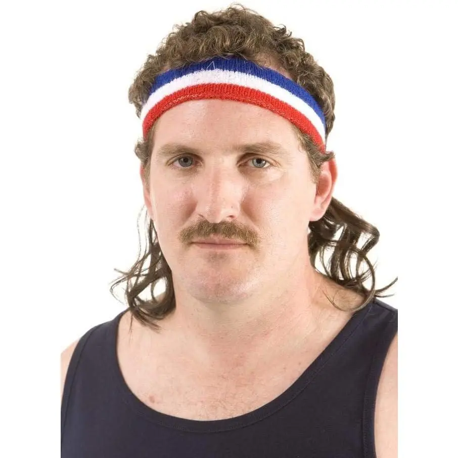 Bobcat Funny Costume Headband with  Wig, e Size